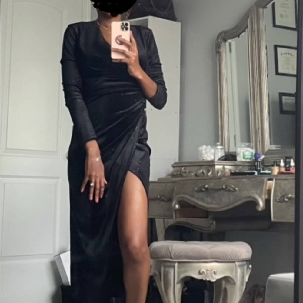 Elegant Black Evening Dress